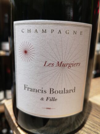 Champagne Francis Boulard Les Murgiers Les Vins d'Aurélien caviste Lille